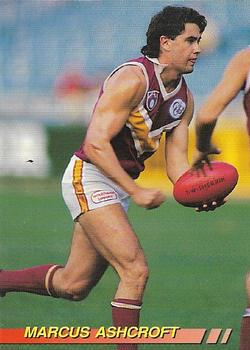 1994 Select AFL #19 Marcus Ashcroft Front